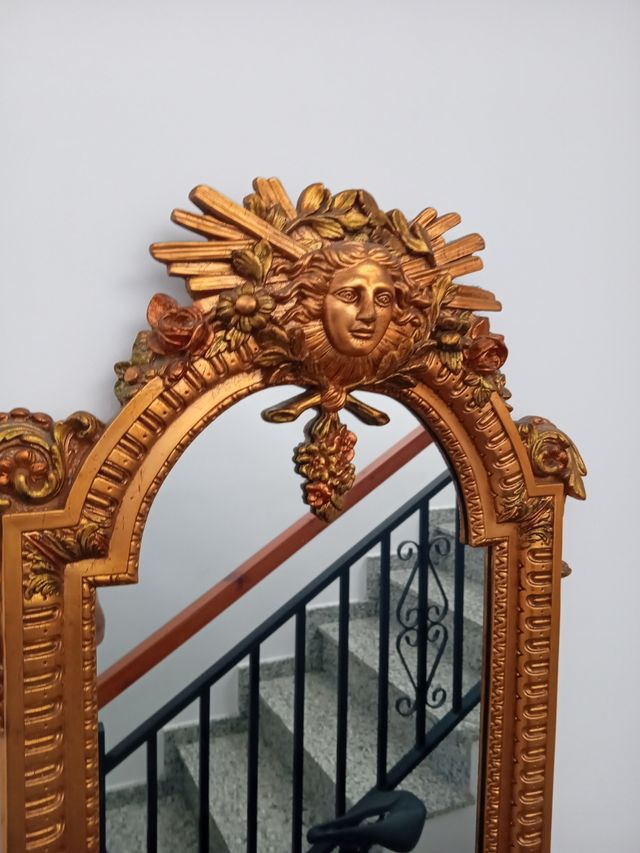 Espejo pan de oro vintage