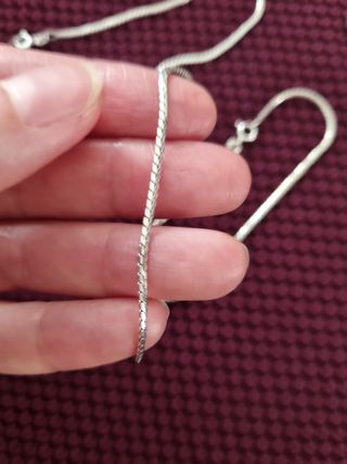 Conjunto de plata de ley 