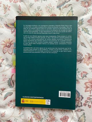 Libro Sociología Económica - UNED