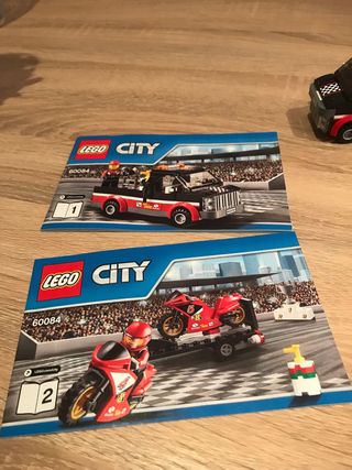 LEGO CITY 60084 RACING BIKE TRANSPORTER MOTO