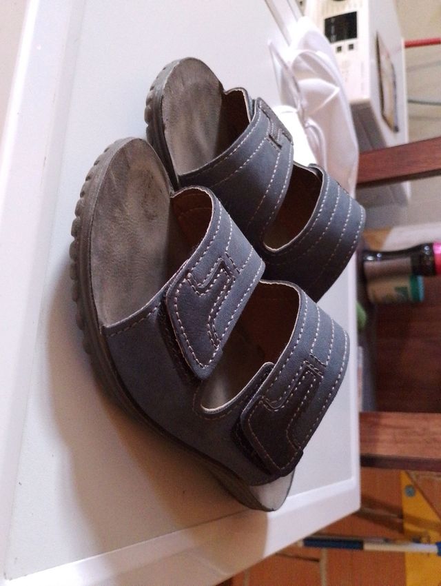 Ciabatte uomo taglia 42 in blu 