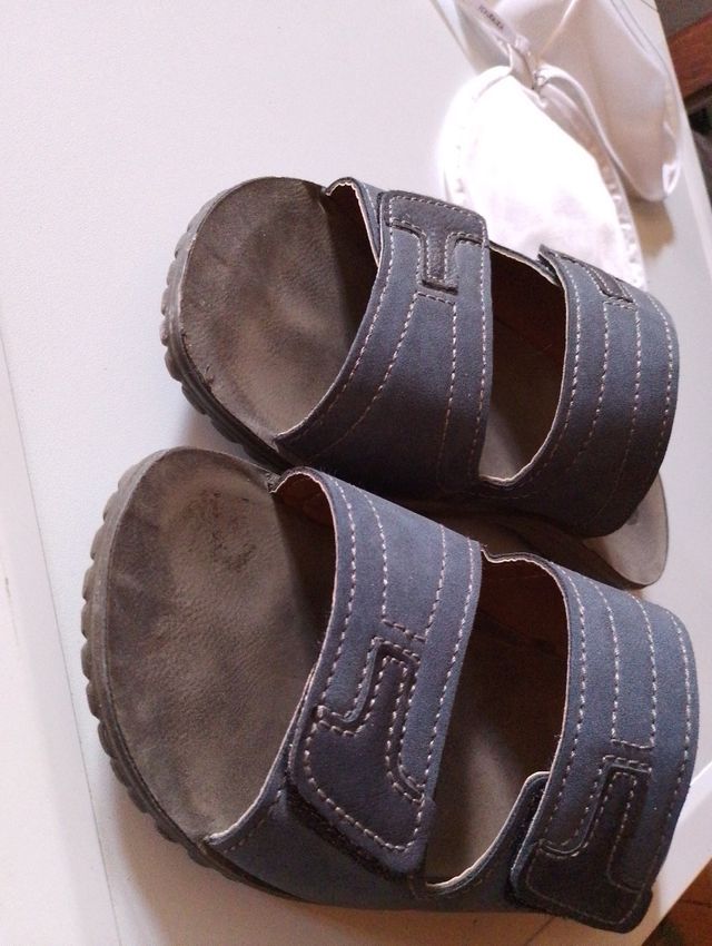 Ciabatte uomo taglia 42 in blu 