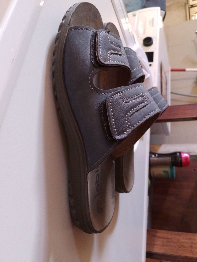 Ciabatte uomo taglia 42 in blu 