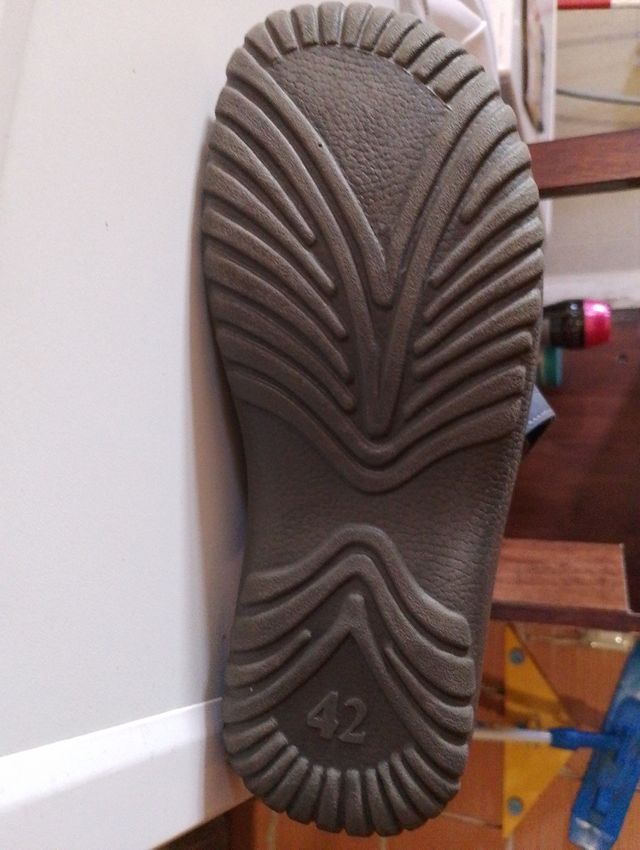 Ciabatte uomo taglia 42 in blu 