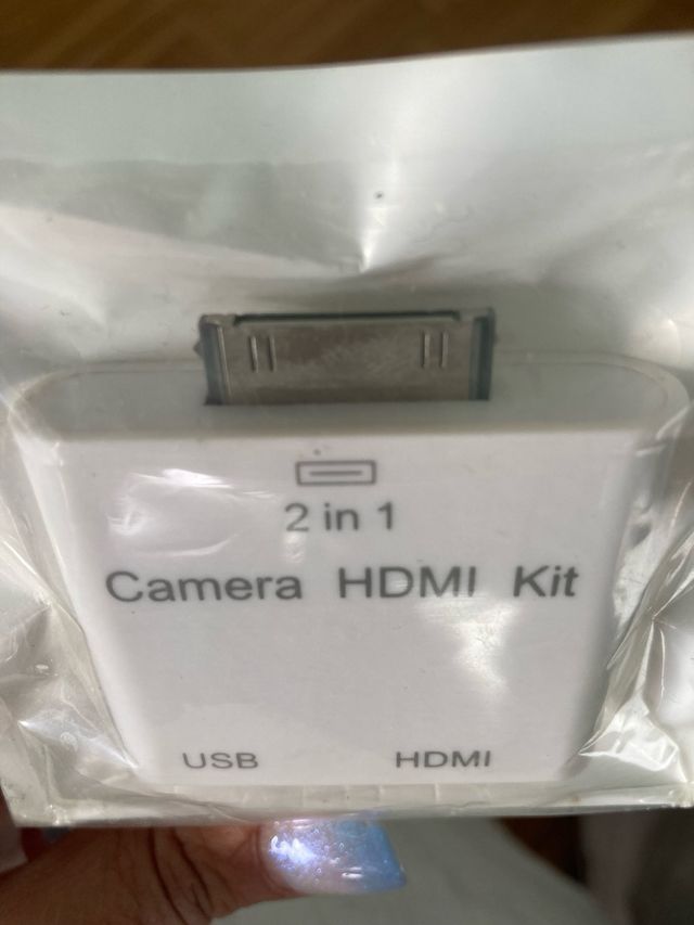 Adapter lighting 30 pin cable to HDMI