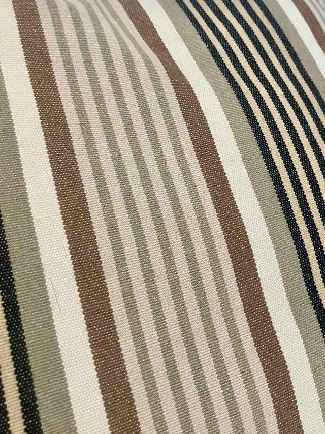 Cojin  de rallas de algodón