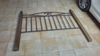 Cabecero cama matrimonio antiguo