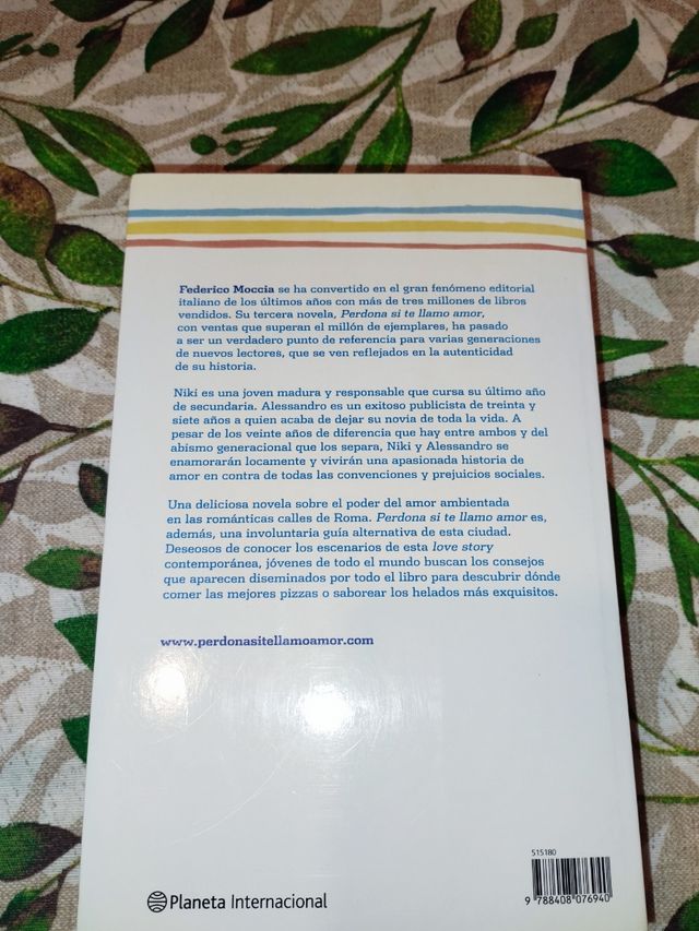 Novela Perdona si te llamo amor