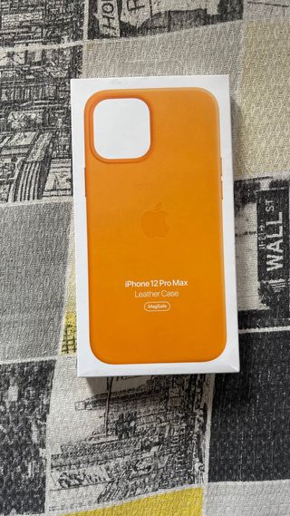 Apple Cover iPhone 12 Pro Max Leather Case MagSafe