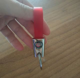 Portachiavi Fiat Rosso