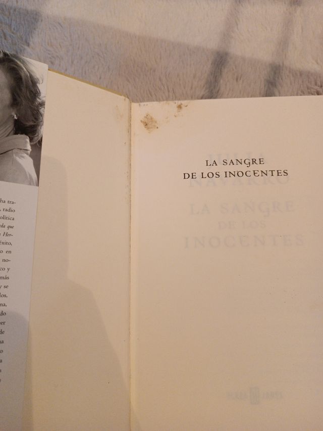 La sangre de los inocentes, Julia Navarro