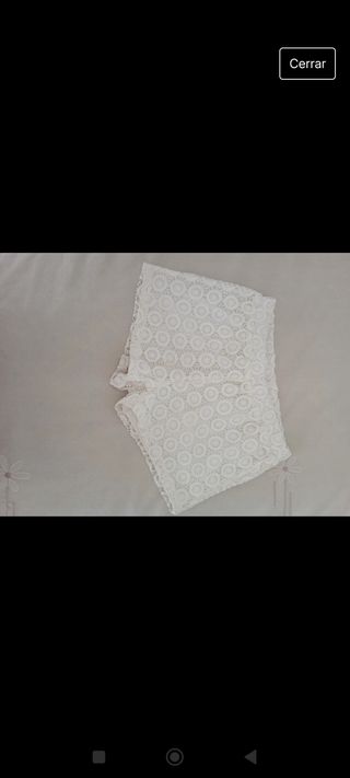 Pantalon corto de niña
