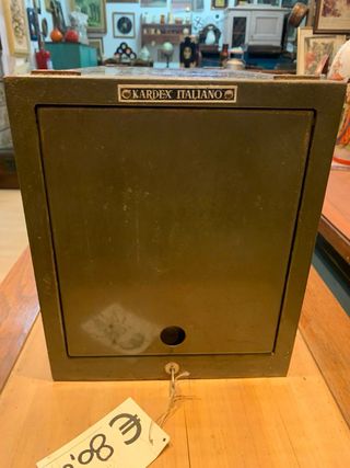 Mobiletto/Schedario kardex Vintage