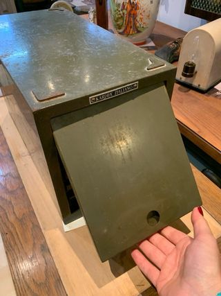 Mobiletto/Schedario kardex Vintage