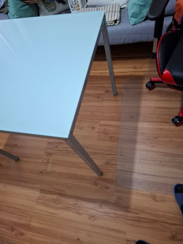 Mesa de cocina de cristal