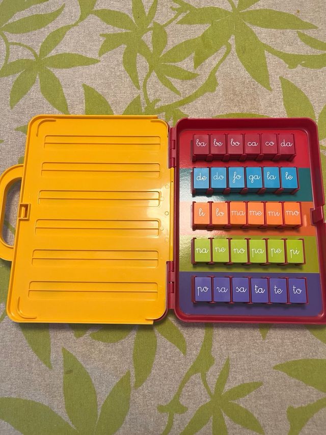 Juego educativo: yo aprendo las silabas