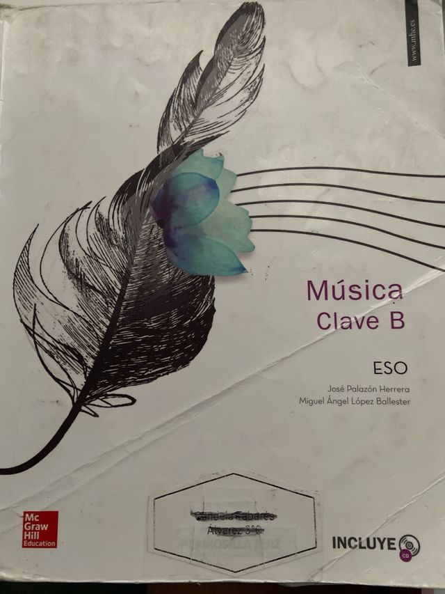 Libro musica clave B Mc Graw Hill 3 eso