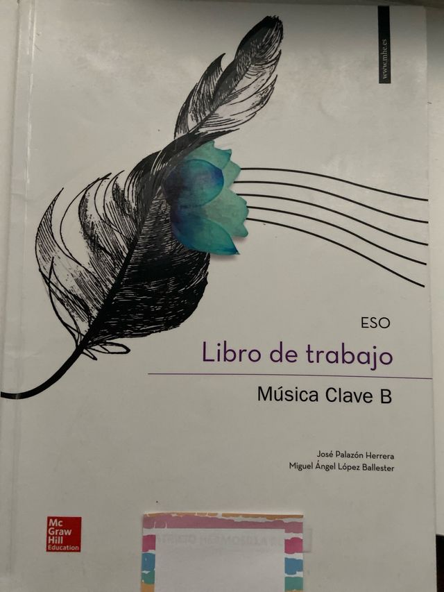 Libro musica clave B Mc Graw Hill 3 eso