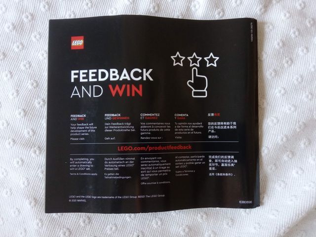 Manual de Lego: El Guantelete del Infinito