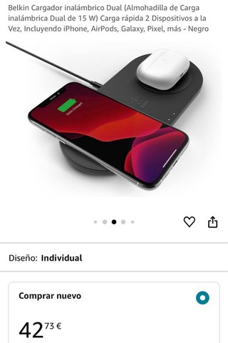 Cargador inhalambrico Belkin