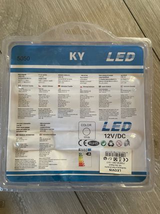 2 striscie led 5m white