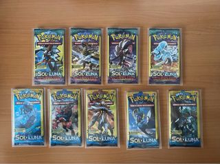 ART SET ALBOR DE GUARDIANES Y SOL & LUNA 3 CARTAS