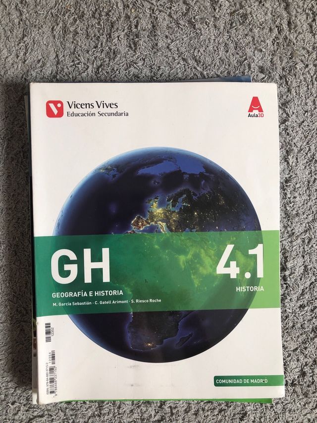Libro geografia e historia 4ESO