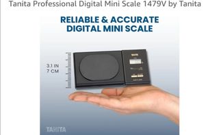 Báscula Balanza precisión TANITA 0, 1g - 120gr
