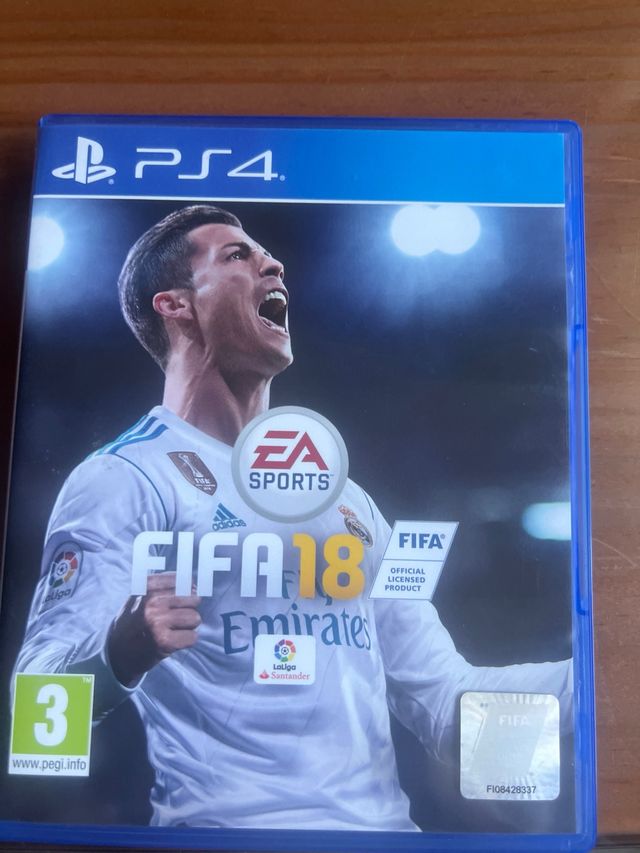 Juego Fifa 18 PS4