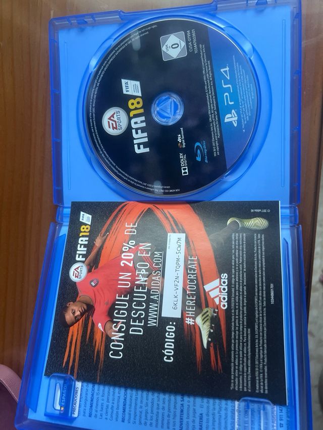 Juego Fifa 18 PS4