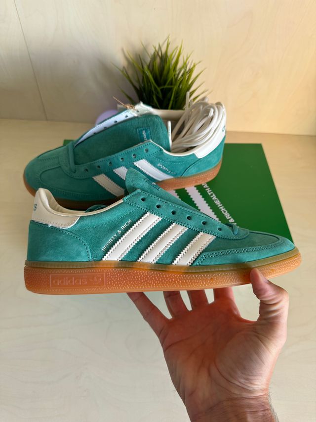 Adidas Handball Spezial Sporty and Rich Green