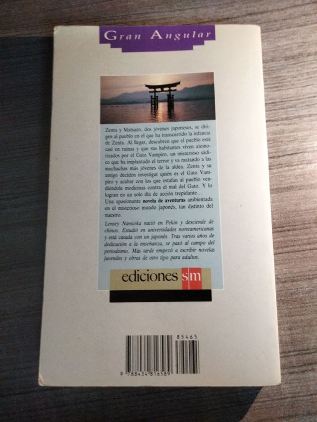 Libro en el pueblo del gato vampiro