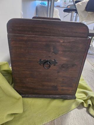 Baúl arcón de madera