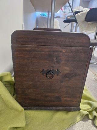 Baúl arcón de madera