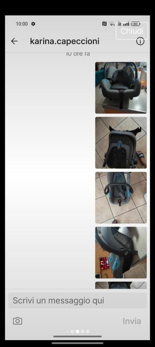 Sedia neonato  firmata kindegraft