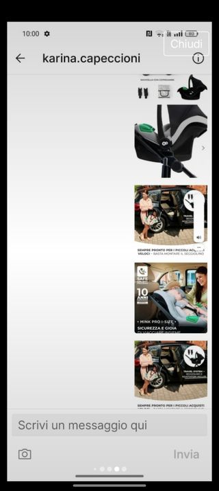 Sedia neonato  firmata kindegraft