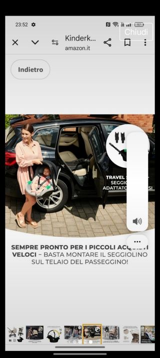 Sedia neonato  firmata kindegraft