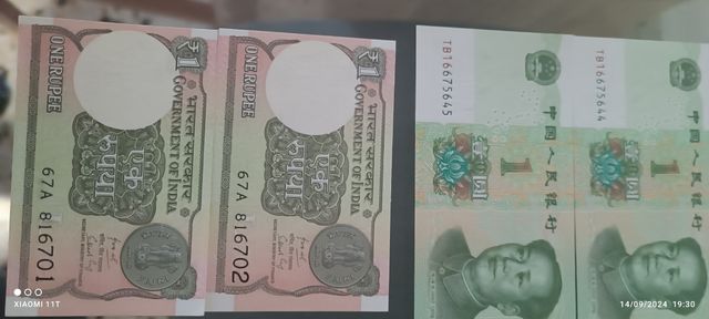 BILLETES DEL MUNDO PAREJAS SERIES CONSECUTIVAS SC.