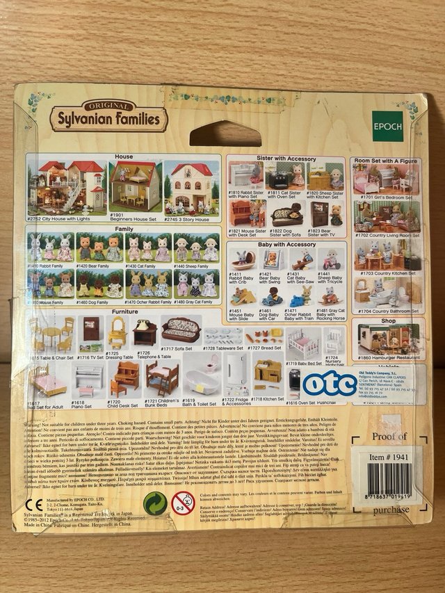 Hermana Osa con TV - Original Sylvanian Families