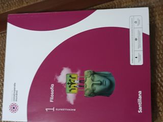 Libro Filosofía primero Bachillerato 