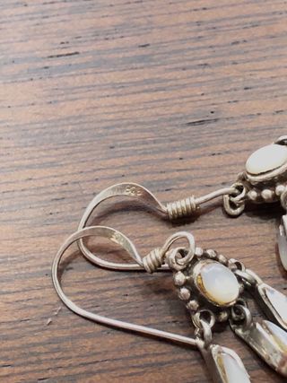 Pendientes de plata 925 con ópalos
