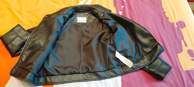 Chaqueta niña sintética talla 7