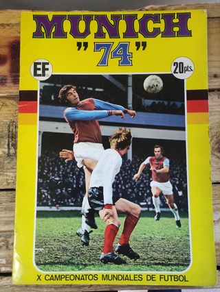 Álbum Cromos futbol 1974