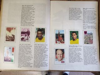Álbum Cromos futbol 1974