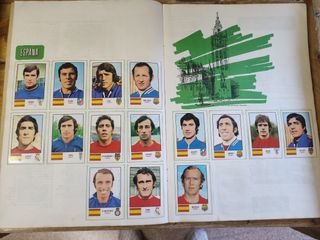 Álbum Cromos futbol 1974