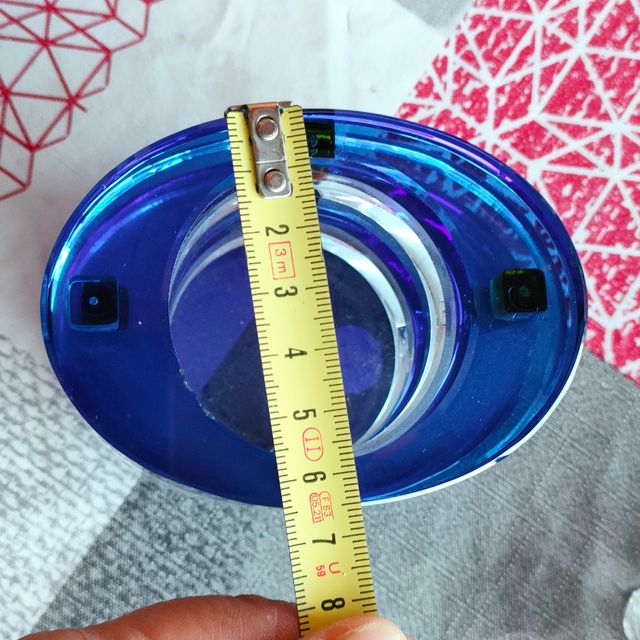 Portalápices azul cobalto