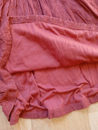 Vestido con vuelo