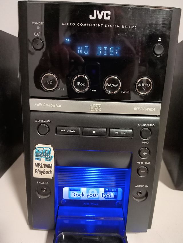 Equipo de música JVC