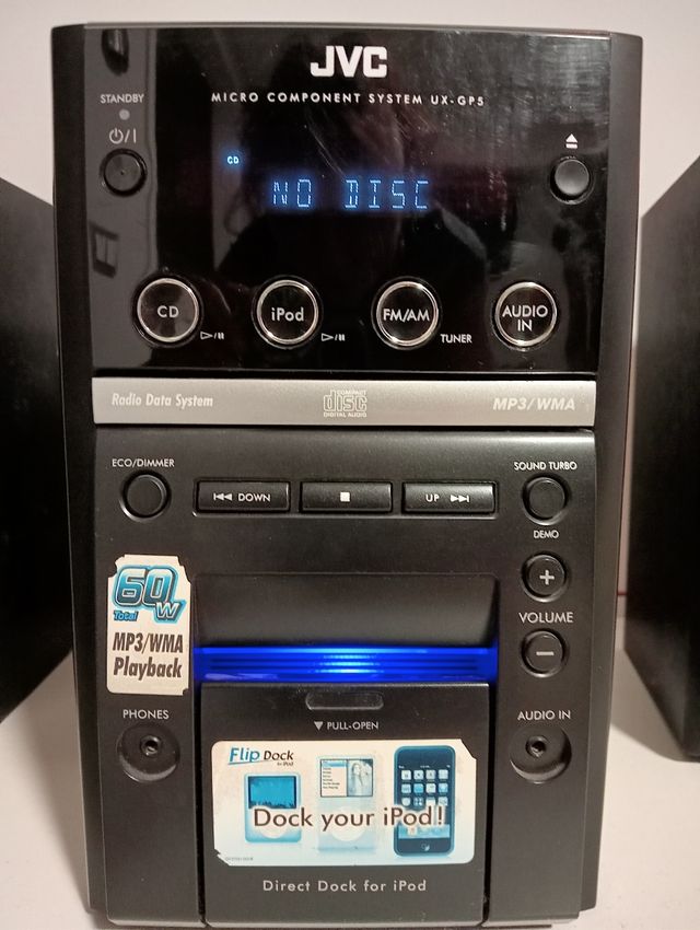 Equipo de música JVC