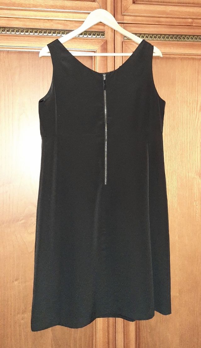 VESTIDO MUJER NEGRO DE VESTIR. CORTEFIEL